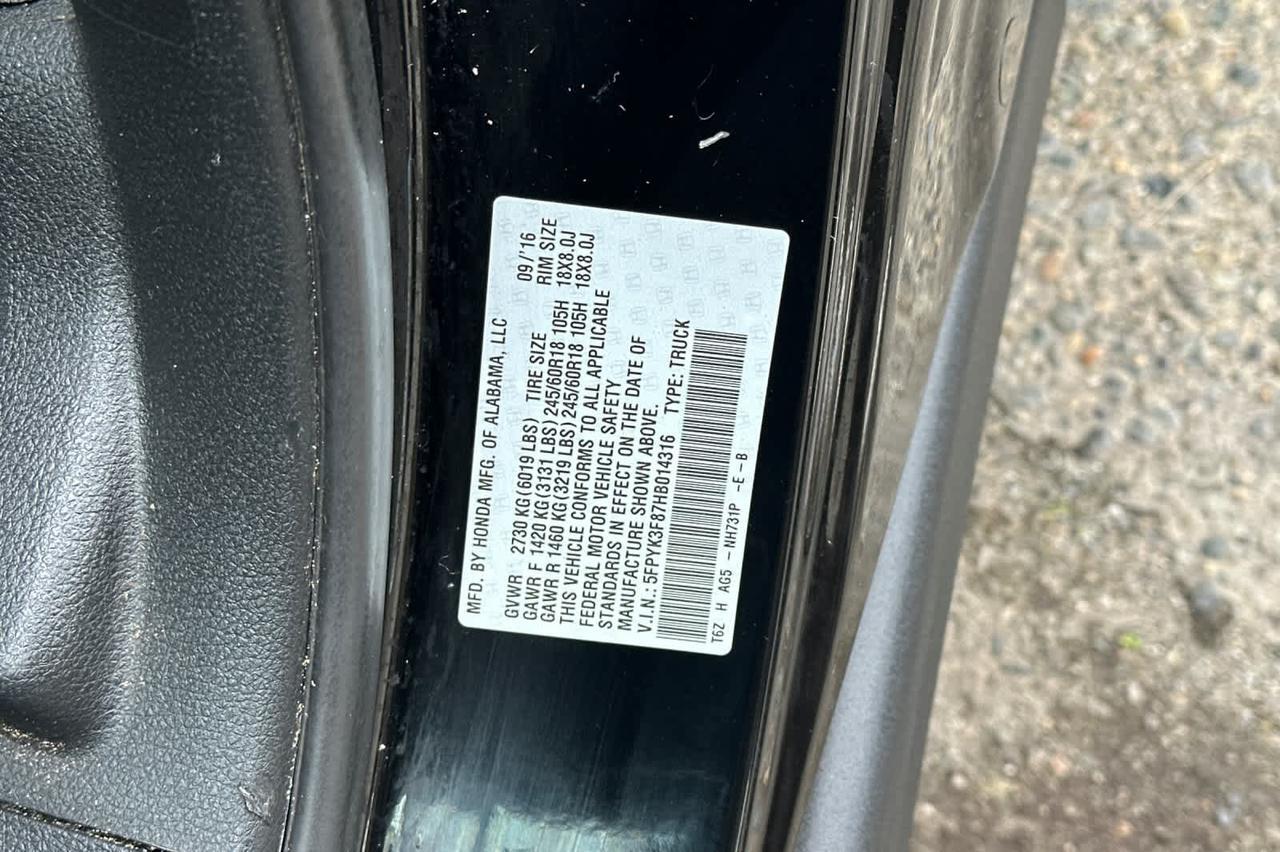 2017 Honda Ridgeline Black Edition Roseville CA