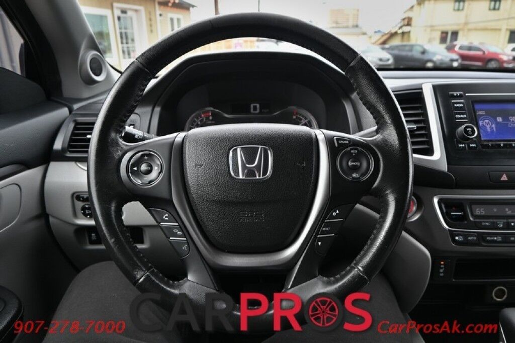 2017 Honda Ridgeline RTL - 3.5 V6 - Automatic - All Wheel Drive - Remote State - Keyless Entry & Start - Power Heated Leather Front Seats - Power Door Locks & Windows - Backup Camera - Bluetooth - Tow Package Anchorage AK