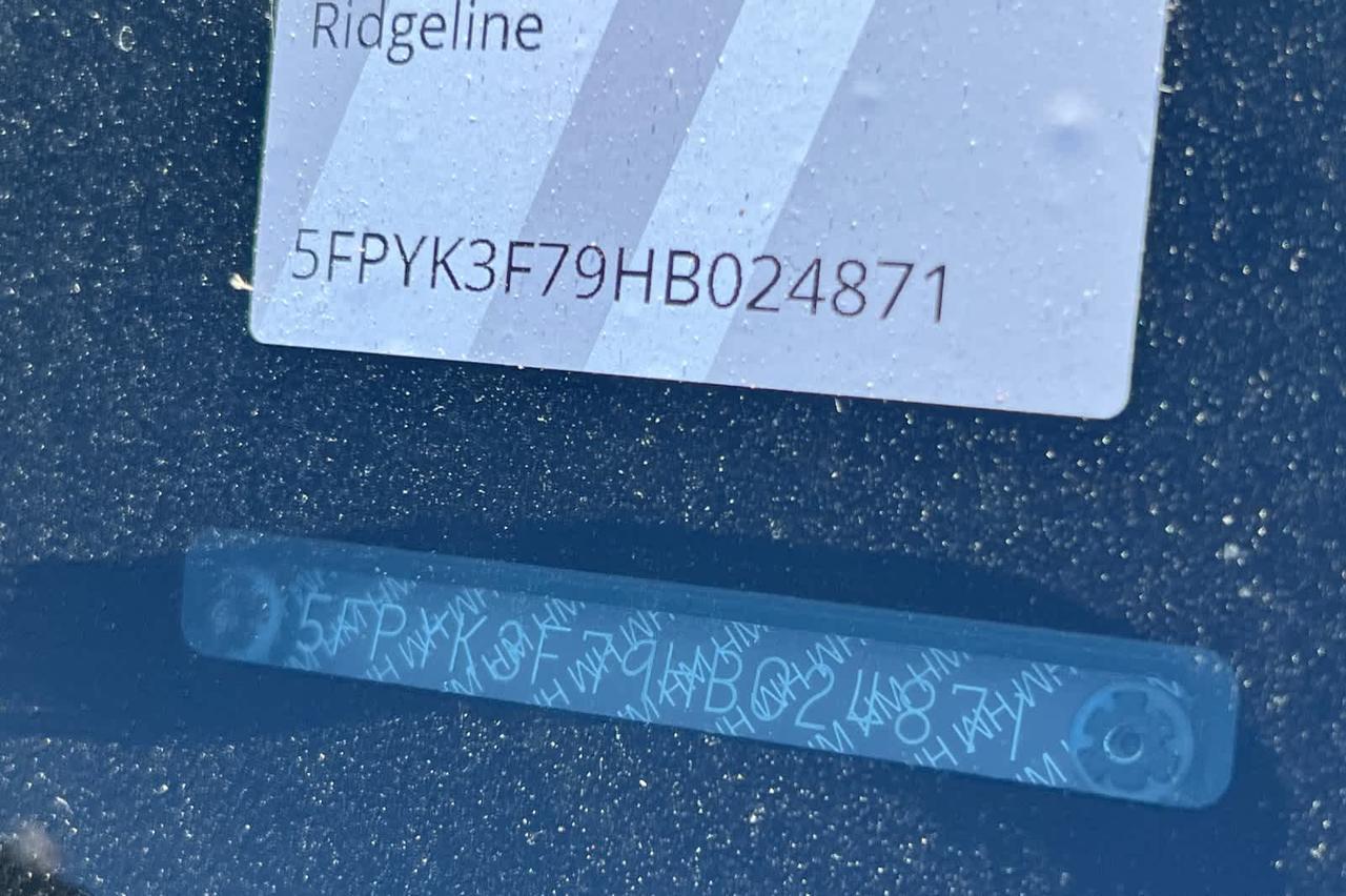 2017 Honda Ridgeline RTL-E Roseville CA