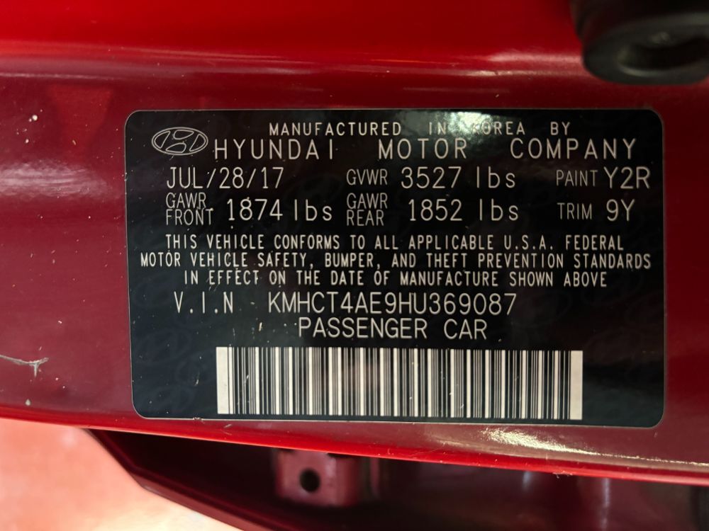 2017 Hyundai Accent Value Edition Franklin OH