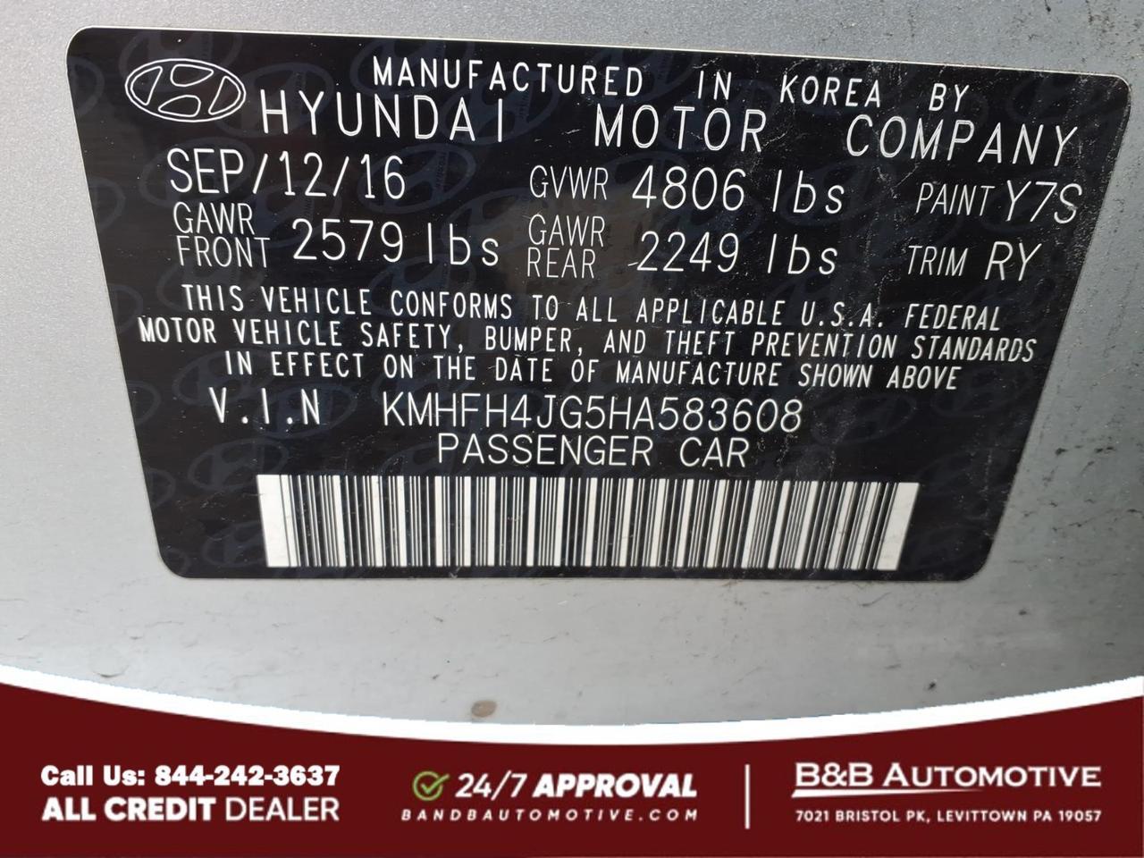 2017 Hyundai Azera Limited Levittown PA