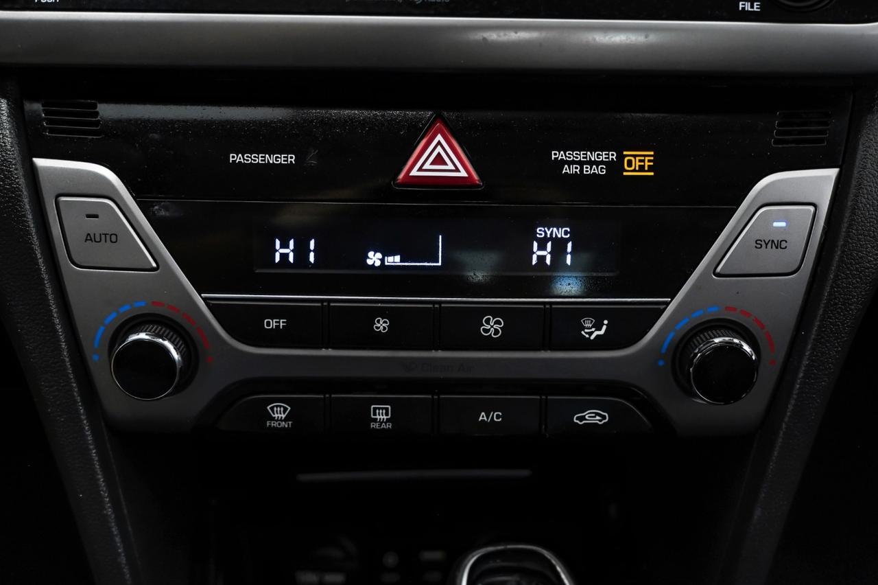 2017 Hyundai Elantra LIMITED BLIND SPOT LANE KEEP ASSIST LEATHER HEATED SEATS REAR CA Carrollton TX