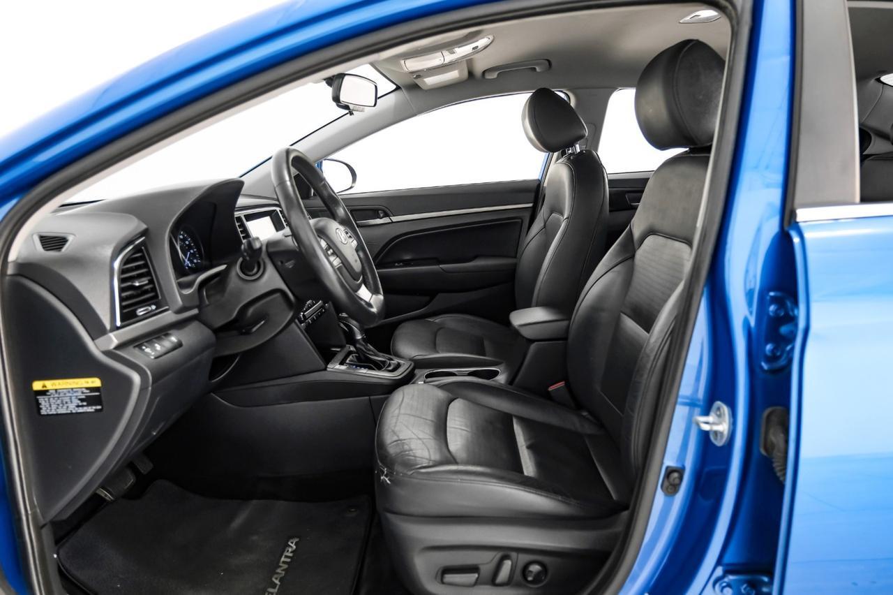 2017 Hyundai Elantra LIMITED BLIND SPOT LANE KEEP ASSIST LEATHER HEATED SEATS REAR CA Carrollton TX