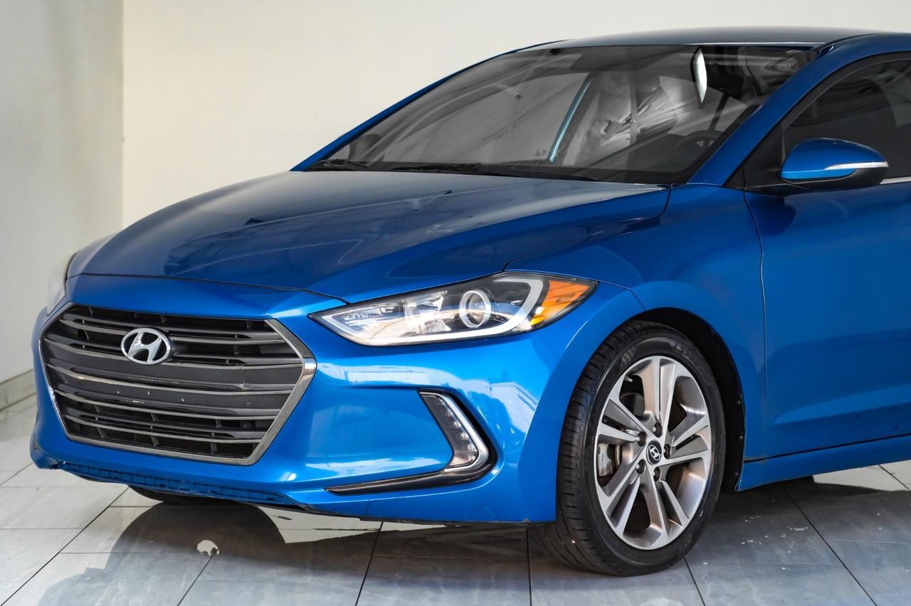 2017 Hyundai Elantra LIMITED BLIND SPOT LANE KEEP ASSIST LEATHER HEATED SEATS REAR CA Carrollton TX