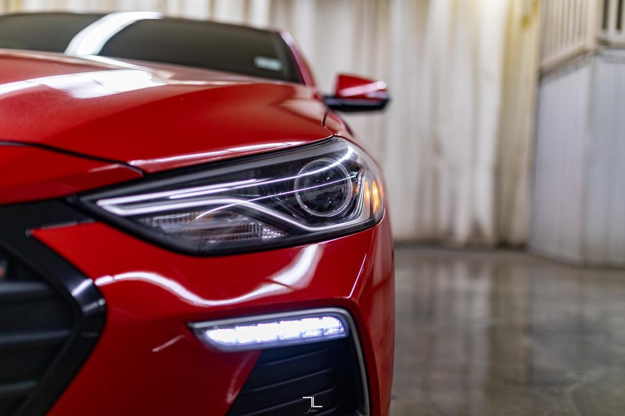 2017 Hyundai Elantra Sport Manual Leather Roof BCam Red Deer AB