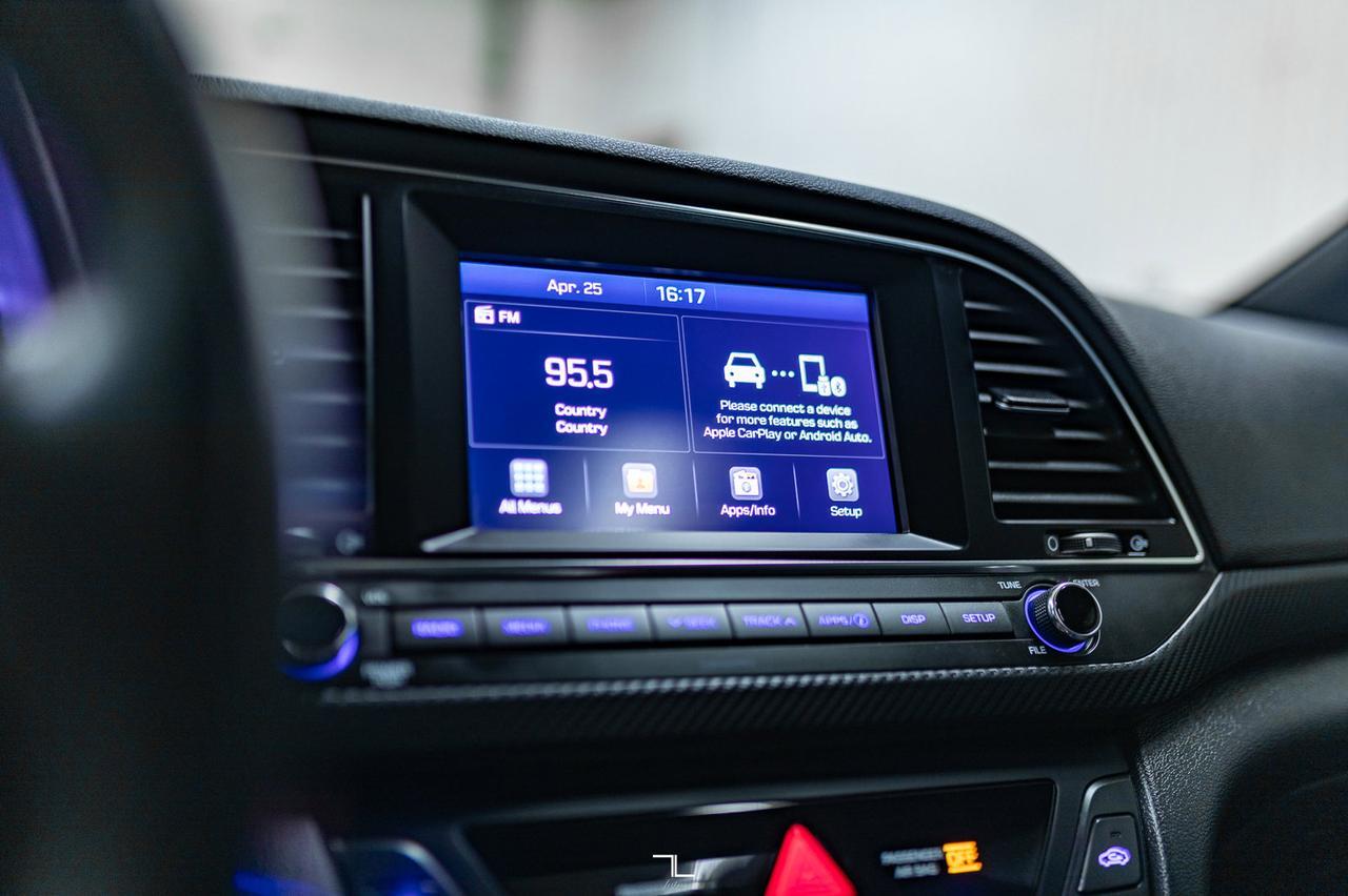 2017 Hyundai Elantra Sport Manual Leather Roof BCam Red Deer AB