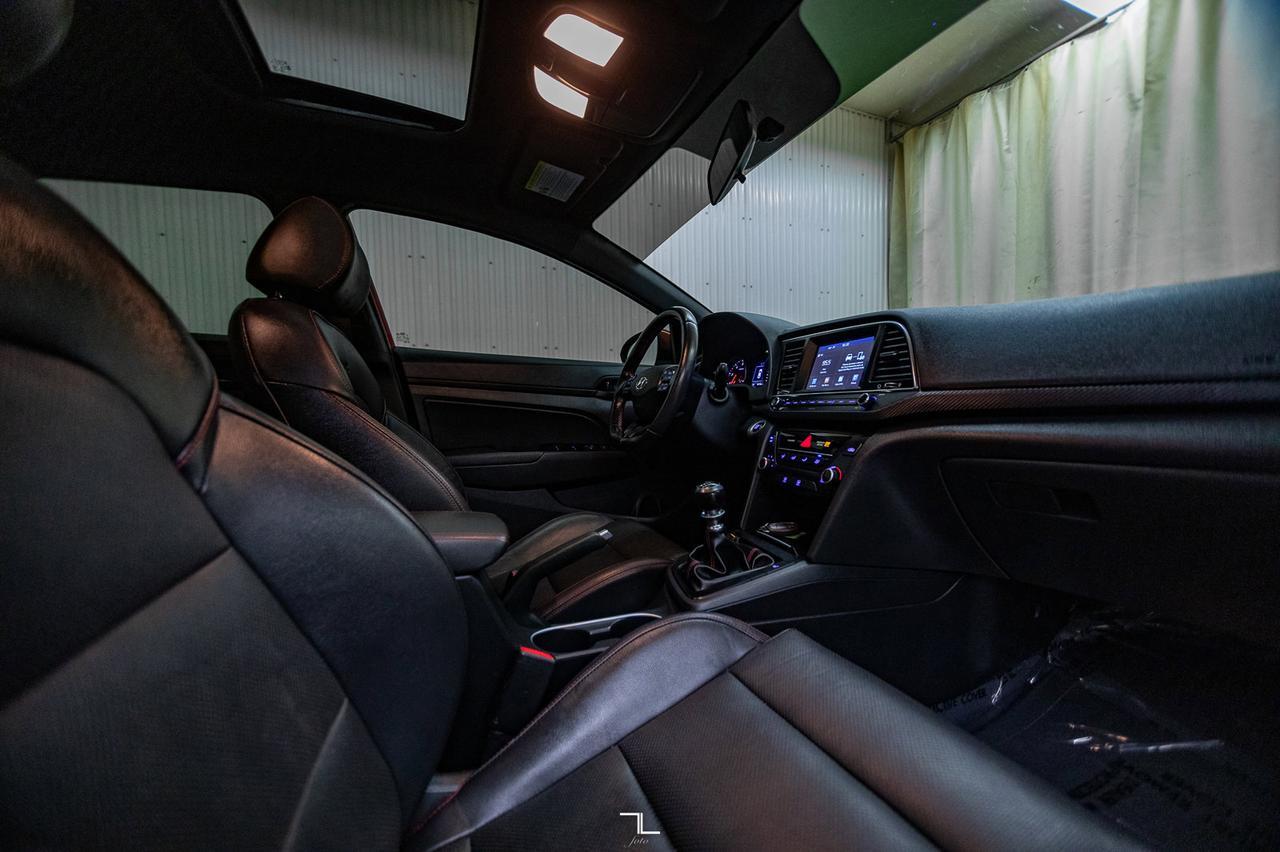 2017 Hyundai Elantra Sport Manual Leather Roof BCam Red Deer AB