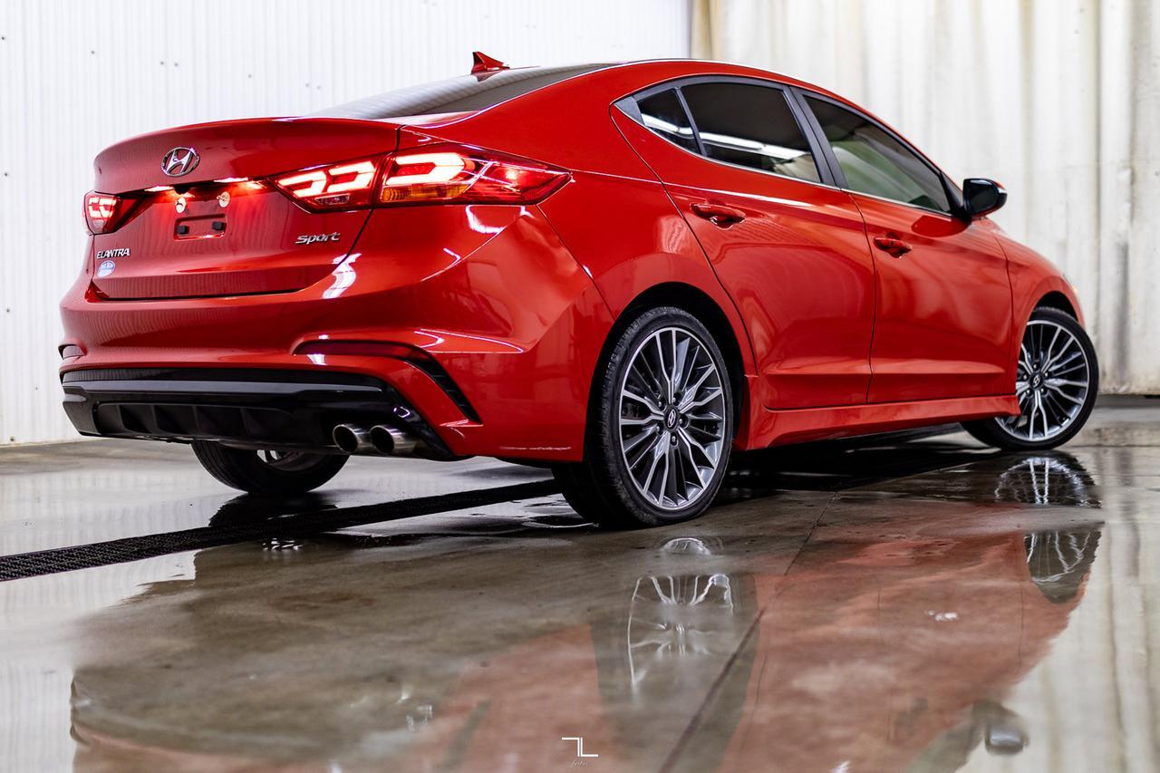 2017 Hyundai Elantra Sport Manual Leather Roof BCam Red Deer AB