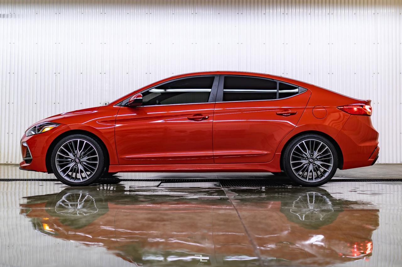 2017 Hyundai Elantra Sport Manual Leather Roof BCam Red Deer AB