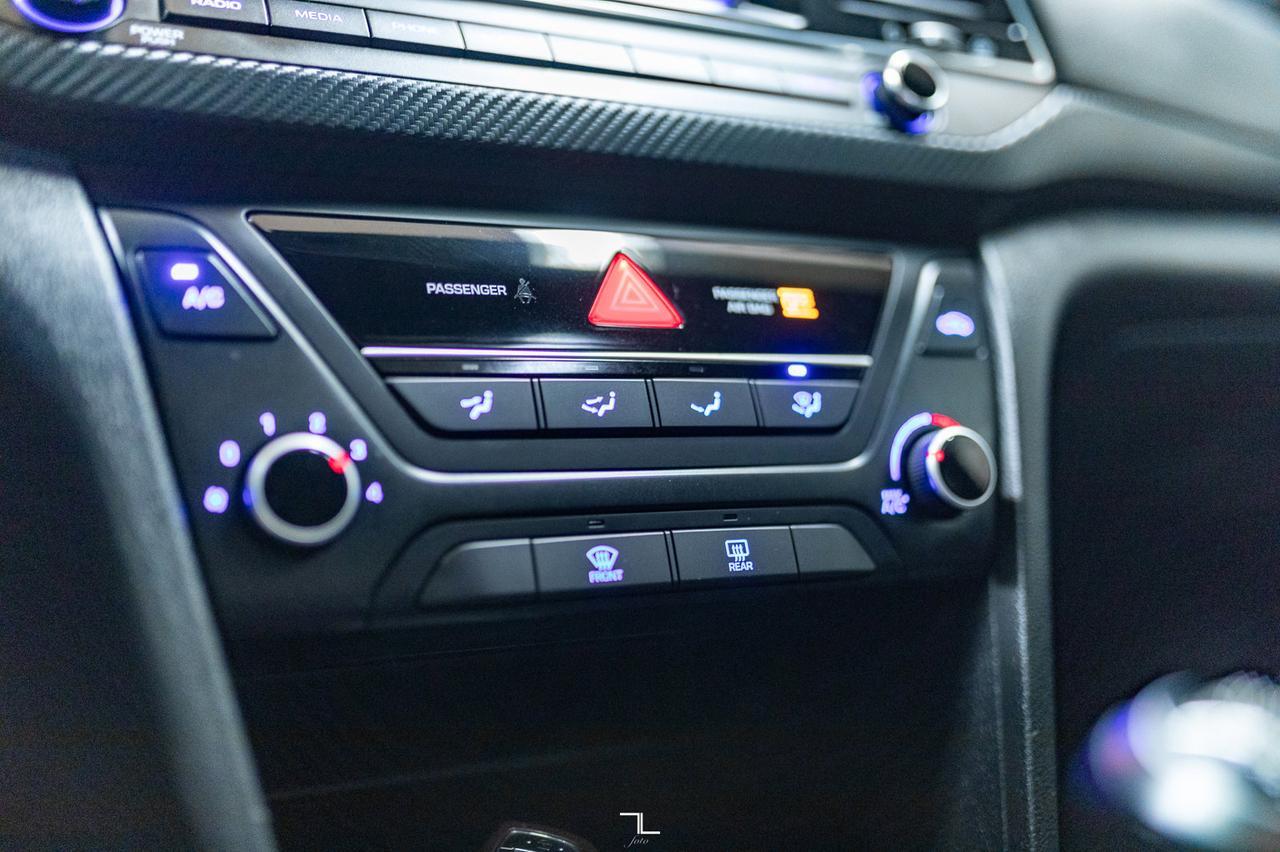 2017 Hyundai Elantra Sport Manual Leather Roof BCam Red Deer AB