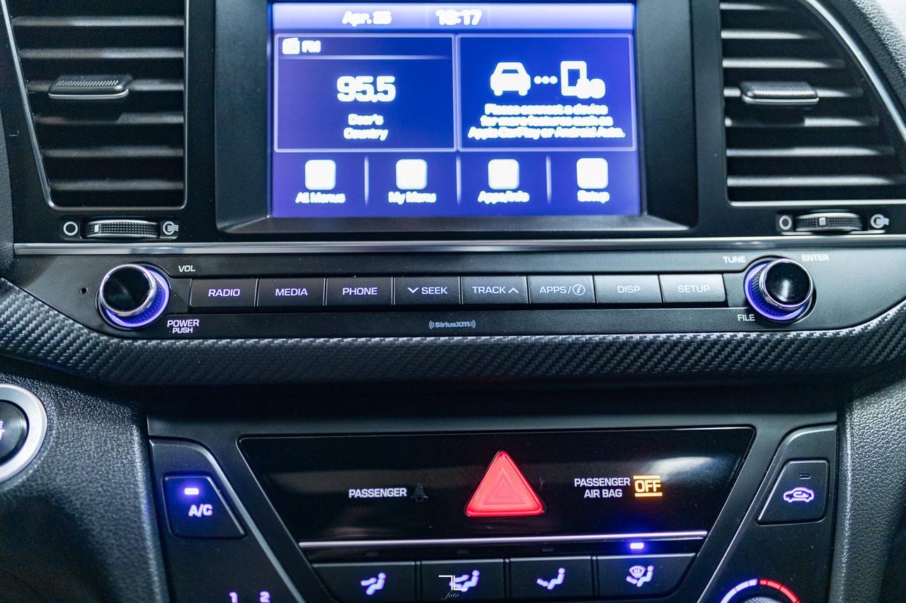 2017 Hyundai Elantra Sport Manual Leather Roof BCam Red Deer AB