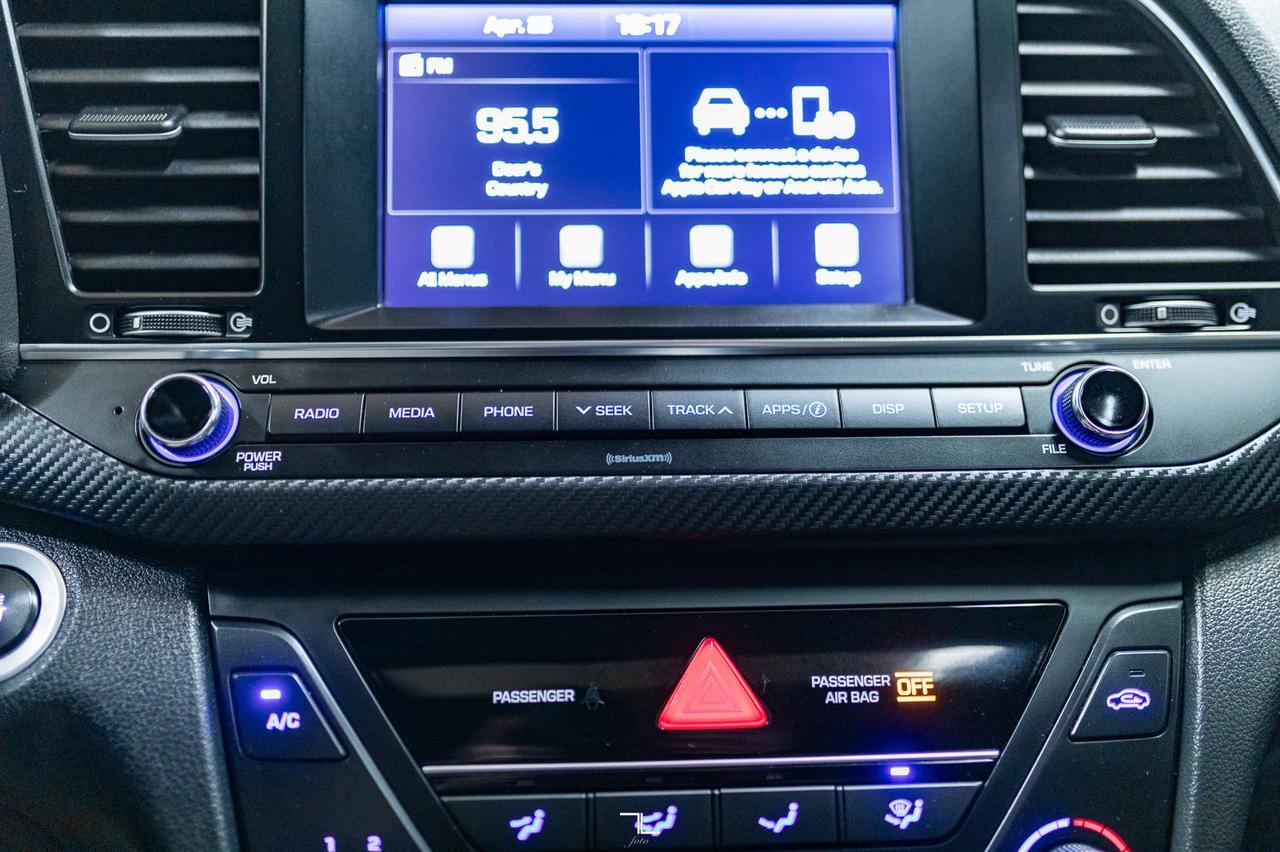 2017 Hyundai Elantra Sport Manual Leather Roof BCam Red Deer AB