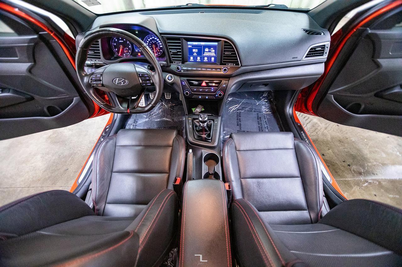 2017 Hyundai Elantra Sport Manual Leather Roof BCam Red Deer AB