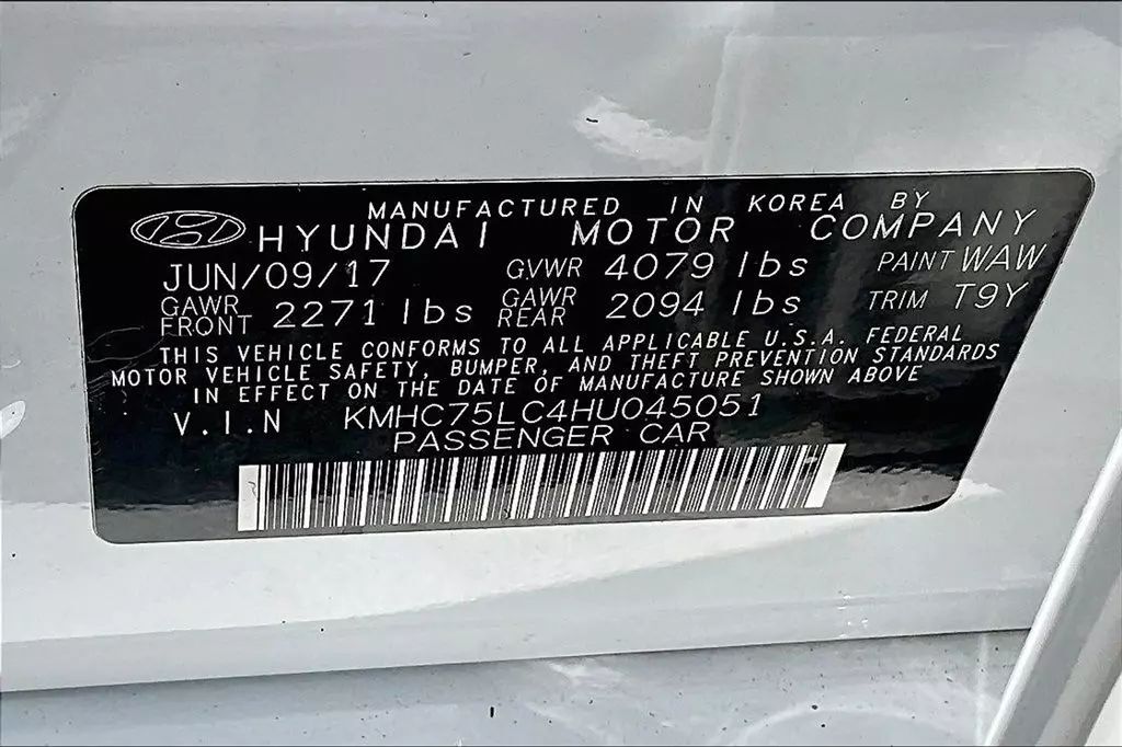 2017 Hyundai Ioniq Hybrid SEL Hatchback 4D Maitland FL
