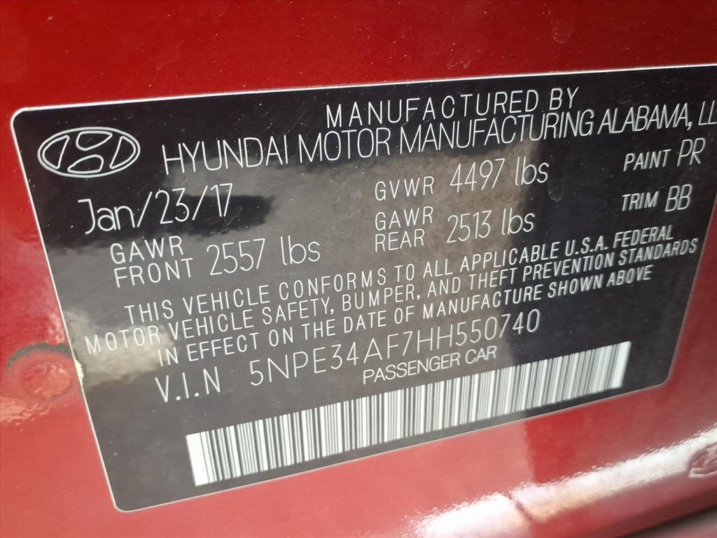 2017 Hyundai SONATA Limited Levittown PA