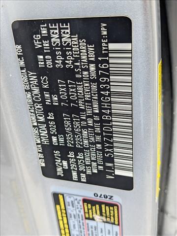 2017 Hyundai Santa Fe 2.4L Roseville CA