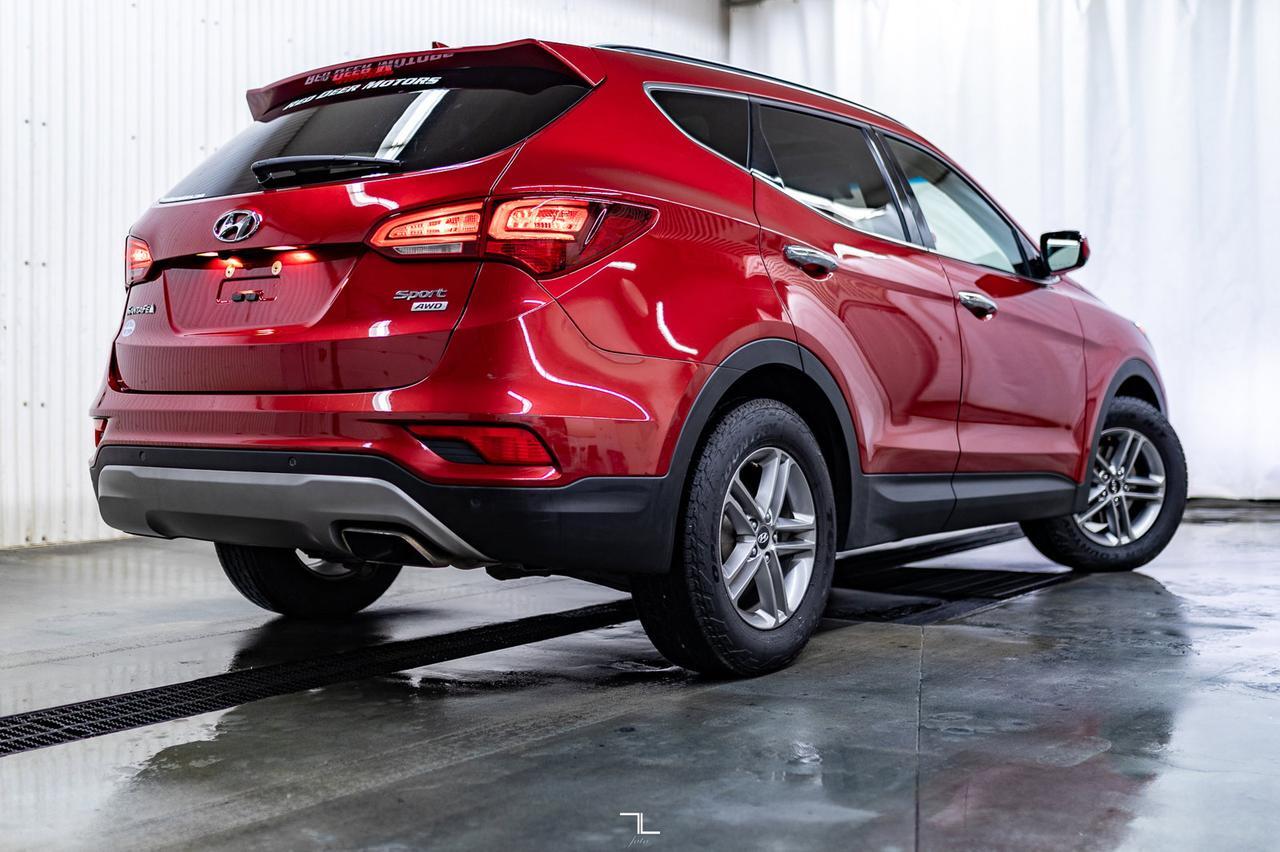 2017 Hyundai Santa Fe AWD Sport Leather Roof BCam Red Deer AB