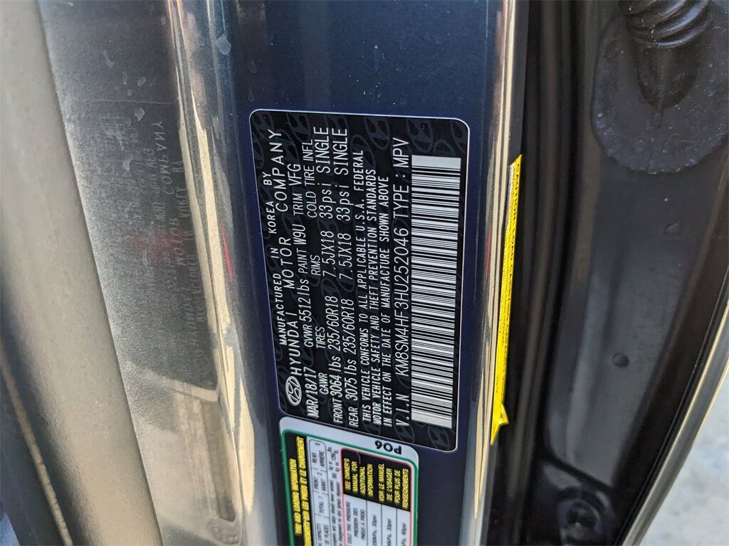 2017 Hyundai Santa Fe SE San Clemente CA