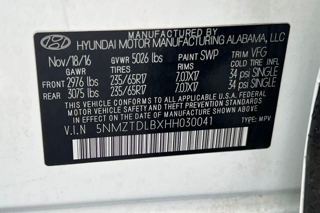 2017 Hyundai Santa Fe Sport 2.4L Roseville CA