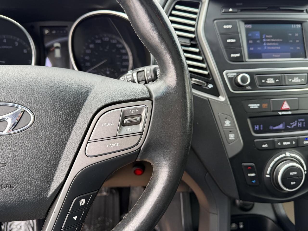 2017 Hyundai Santa Fe Sport SE AWD | 2L Turbo | Leather | Pano Sunroof | Heated Seats | Backup Camera | Bluetooth Redwater AB