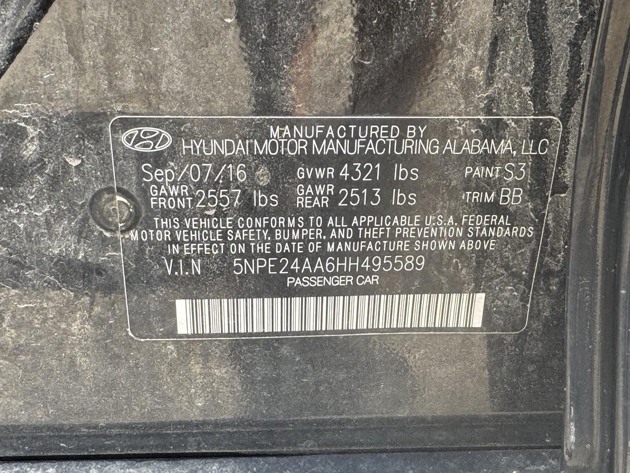2017 Hyundai Sonata ECO Crestwood KY