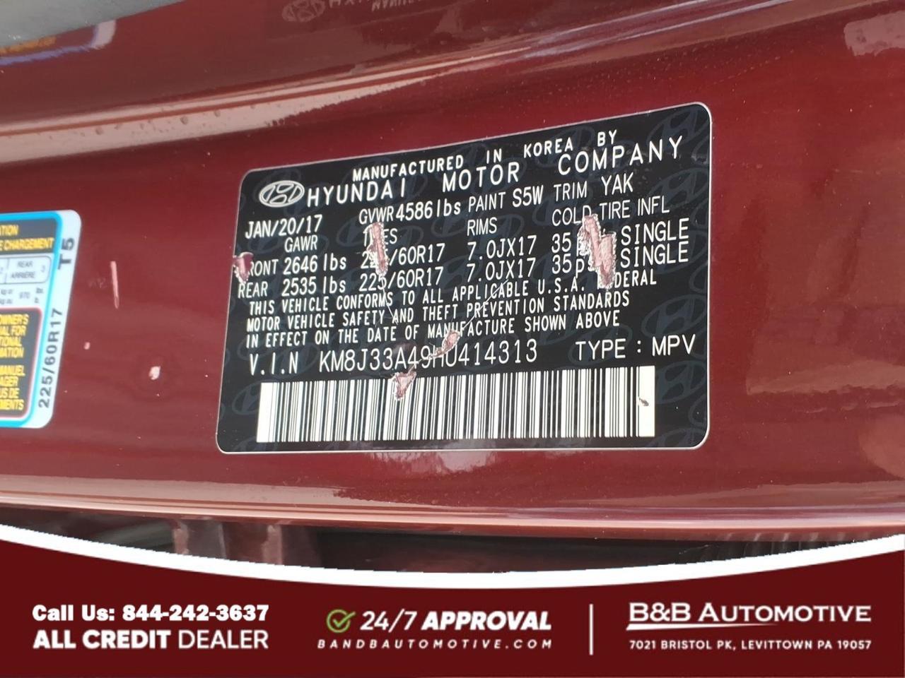 2017 Hyundai TUCSON SE Levittown PA