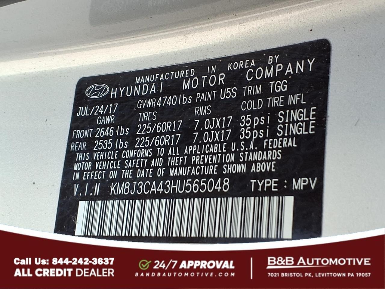 2017 Hyundai TUCSON SE Levittown PA