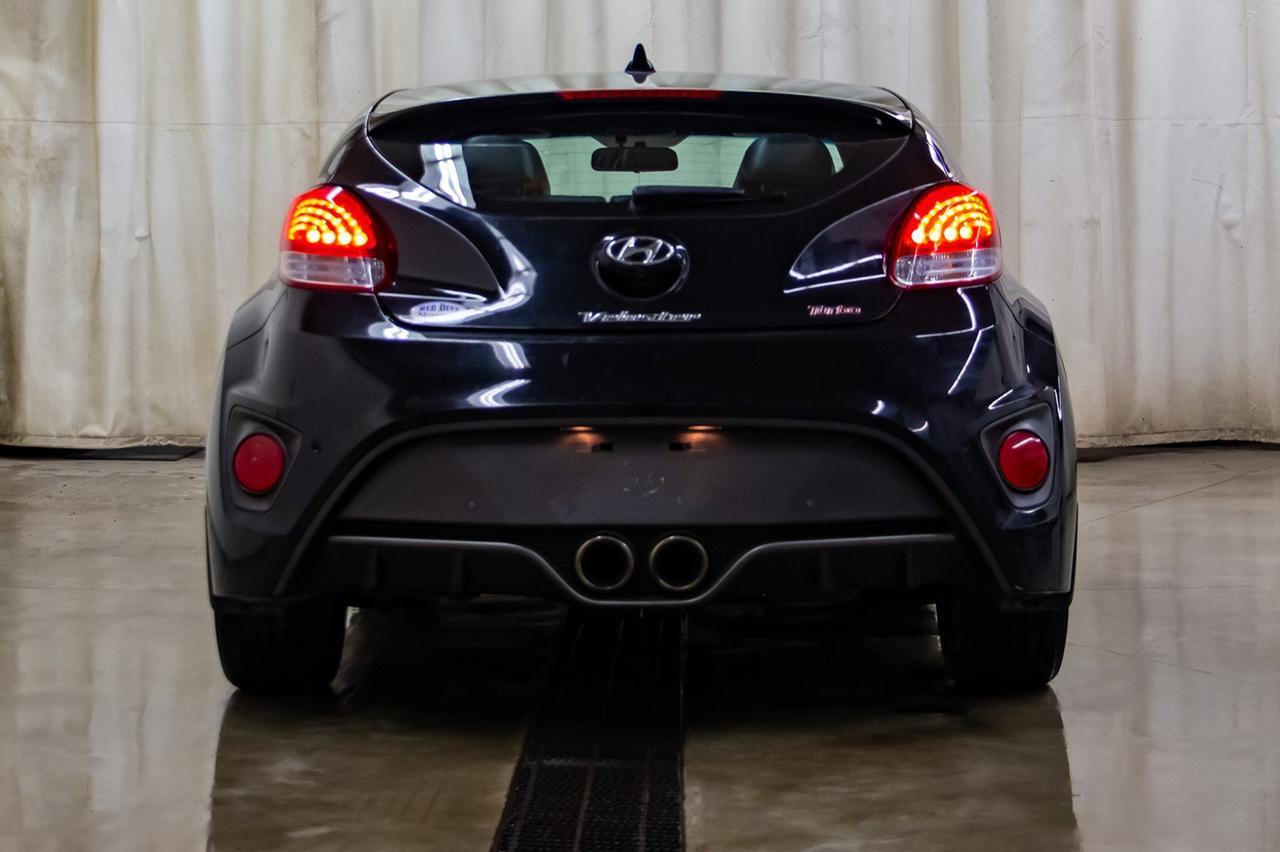 2017 Hyundai Veloster Turbo Leather Roof Nav Red Deer AB