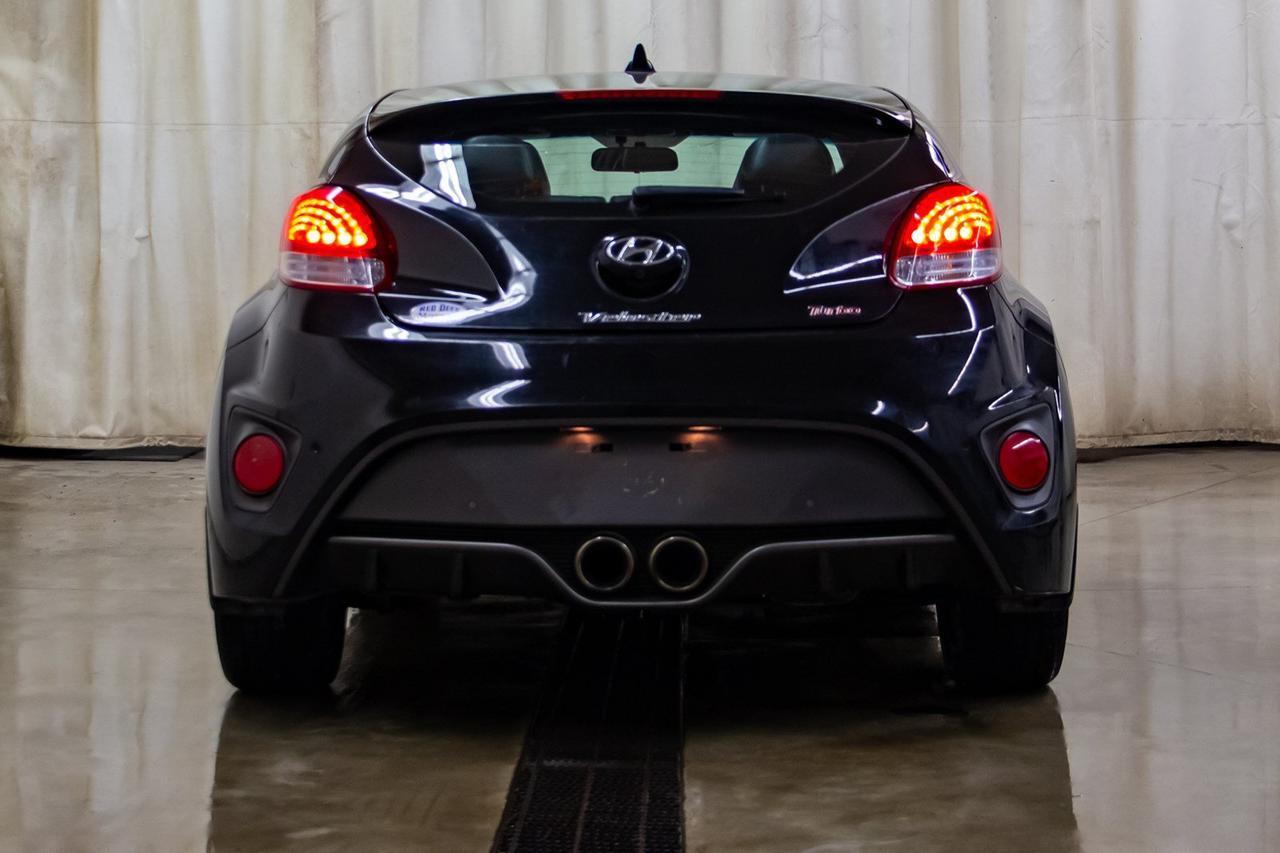 2017 Hyundai Veloster Turbo Leather Roof Nav Red Deer AB
