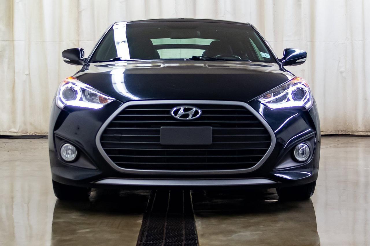 2017 Hyundai Veloster Turbo Leather Roof Nav Red Deer AB