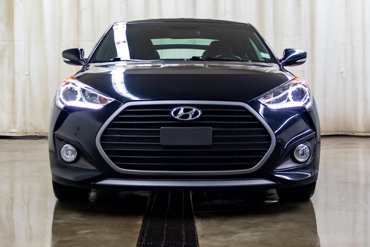 2017 Hyundai Veloster Turbo Leather Roof Nav Red Deer AB