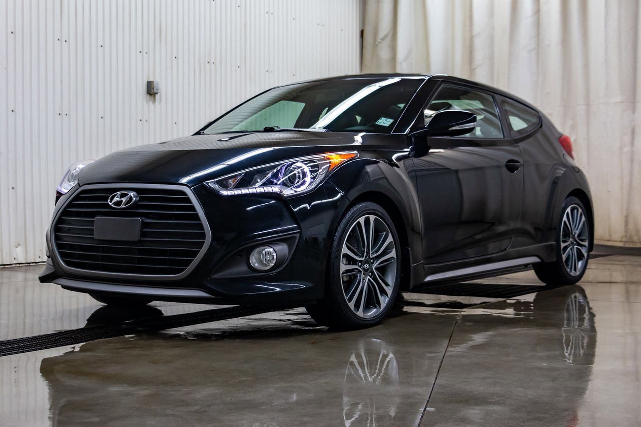 2017 Hyundai Veloster Turbo Leather Roof Nav Red Deer AB