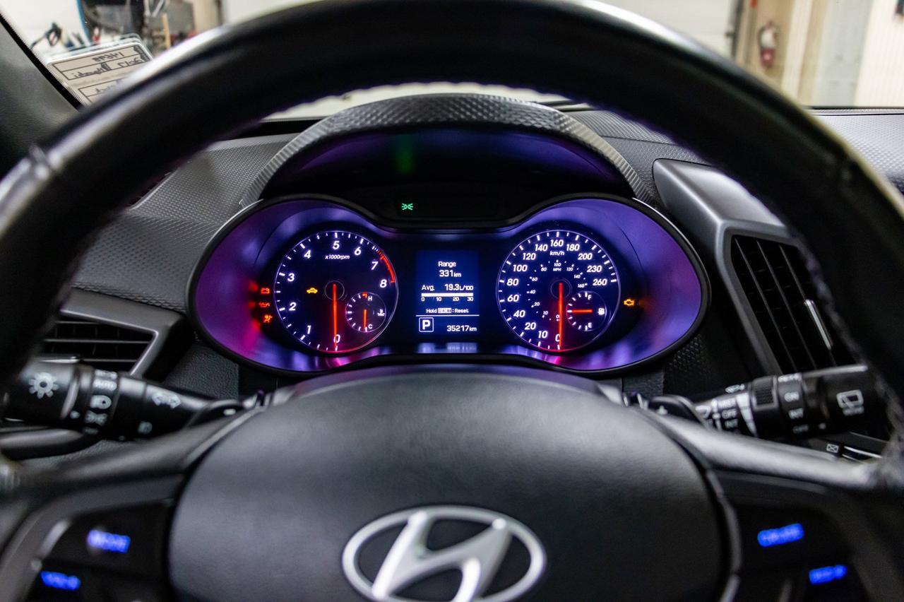 2017 Hyundai Veloster Turbo Leather Roof Nav Red Deer AB