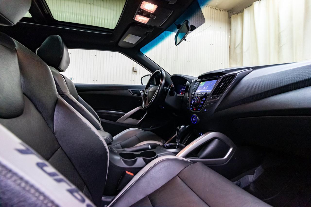 2017 Hyundai Veloster Turbo Leather Roof Nav Red Deer AB