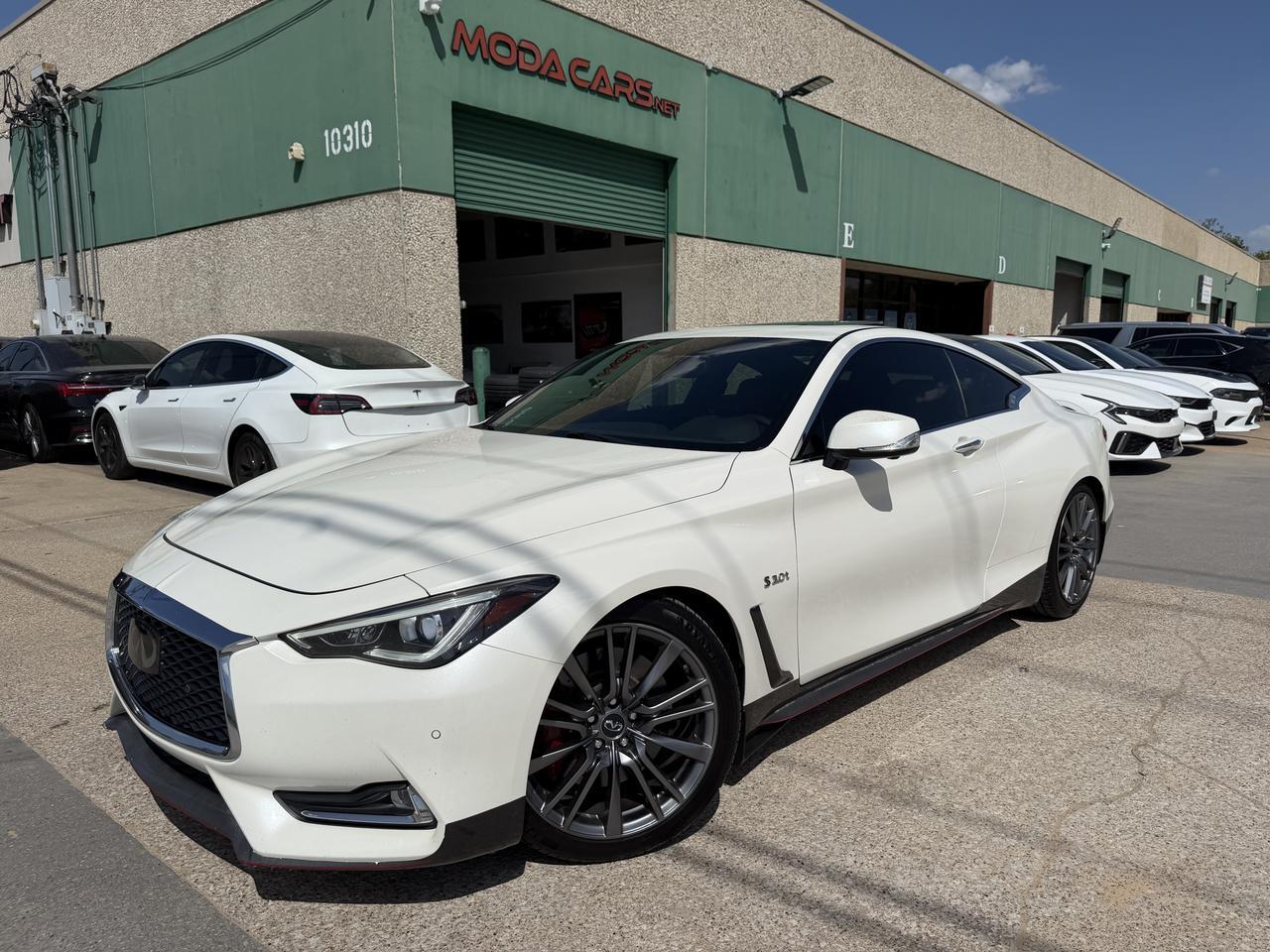 White 2017 INFINITI Q60 Coupe All-Wheel Drive Automatic
