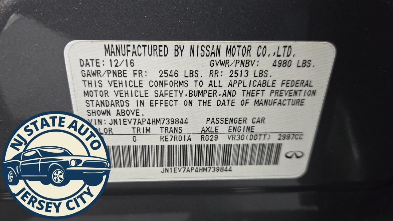 2017 INFINITI Q50 3.0t Signature Edition Jersey City NJ