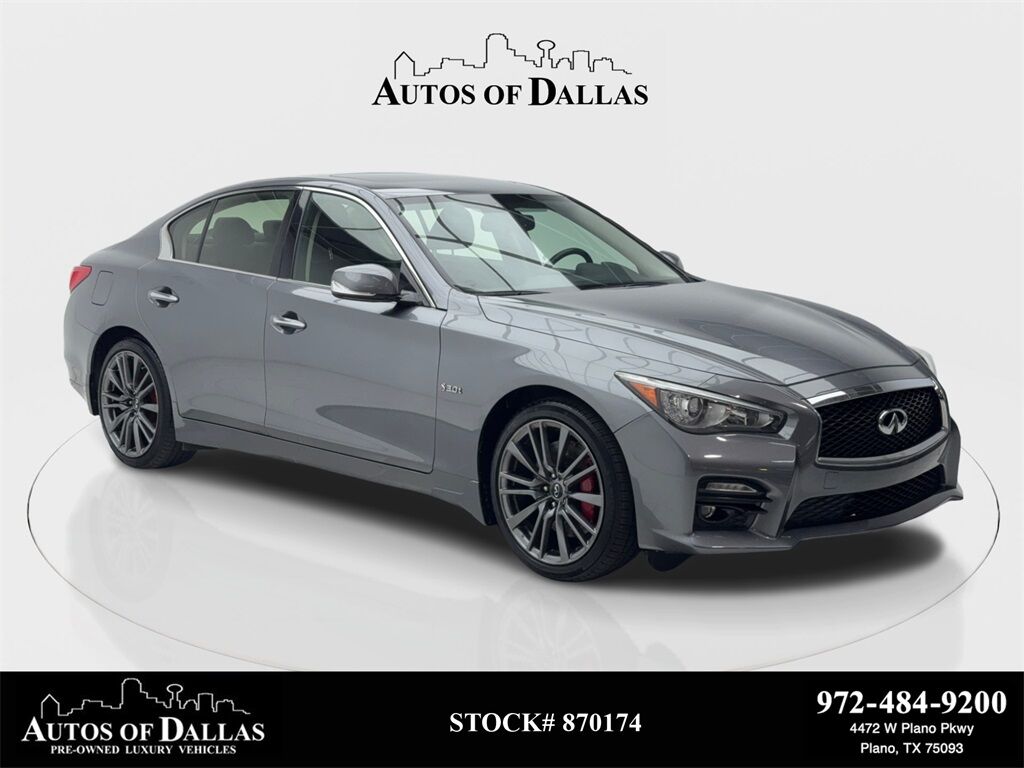 2017 INFINITI Q50 Red Sport 400 Plano TX