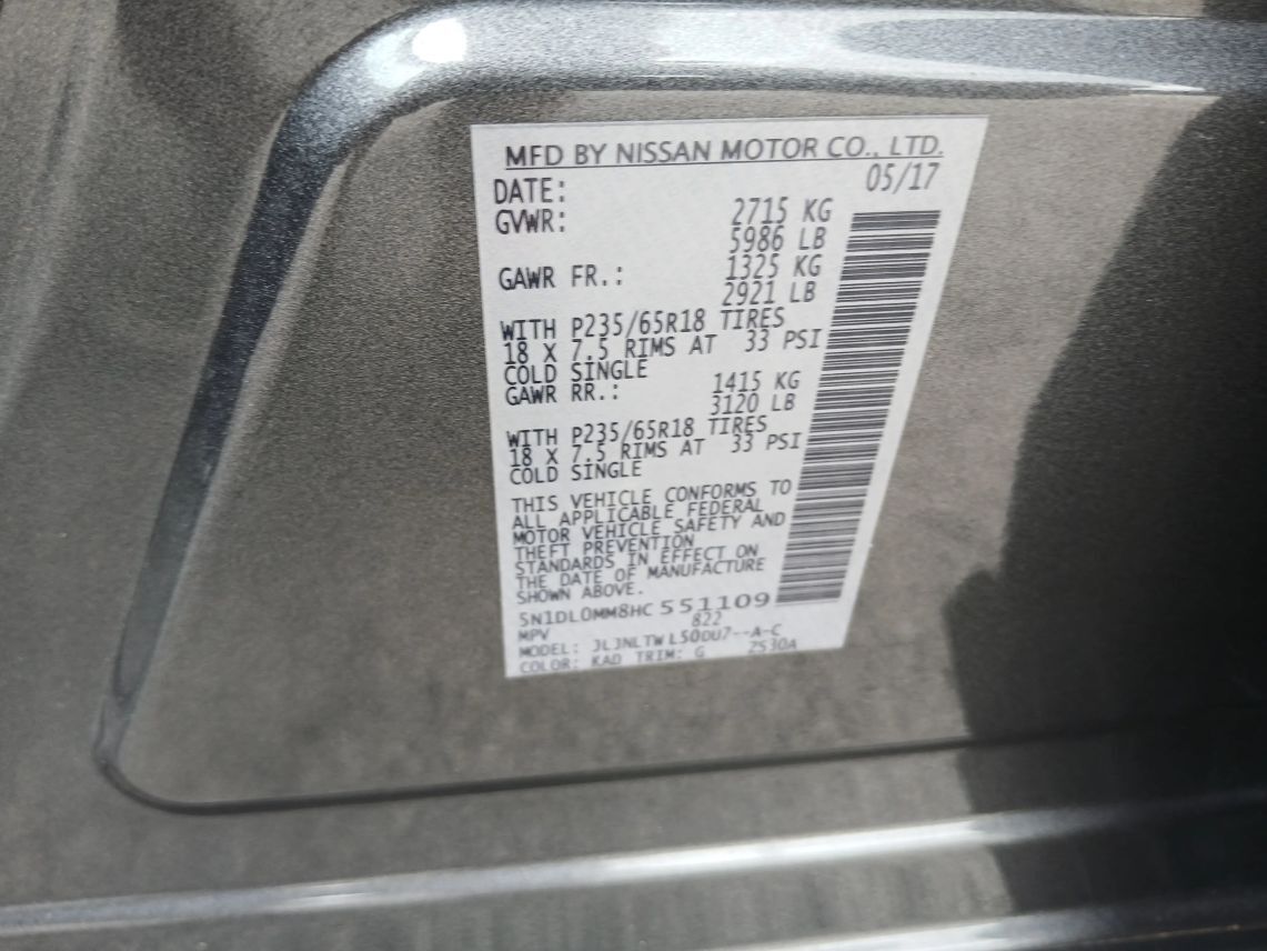2017 INFINITI QX60 3.5 Sport Utility 4D Maitland FL