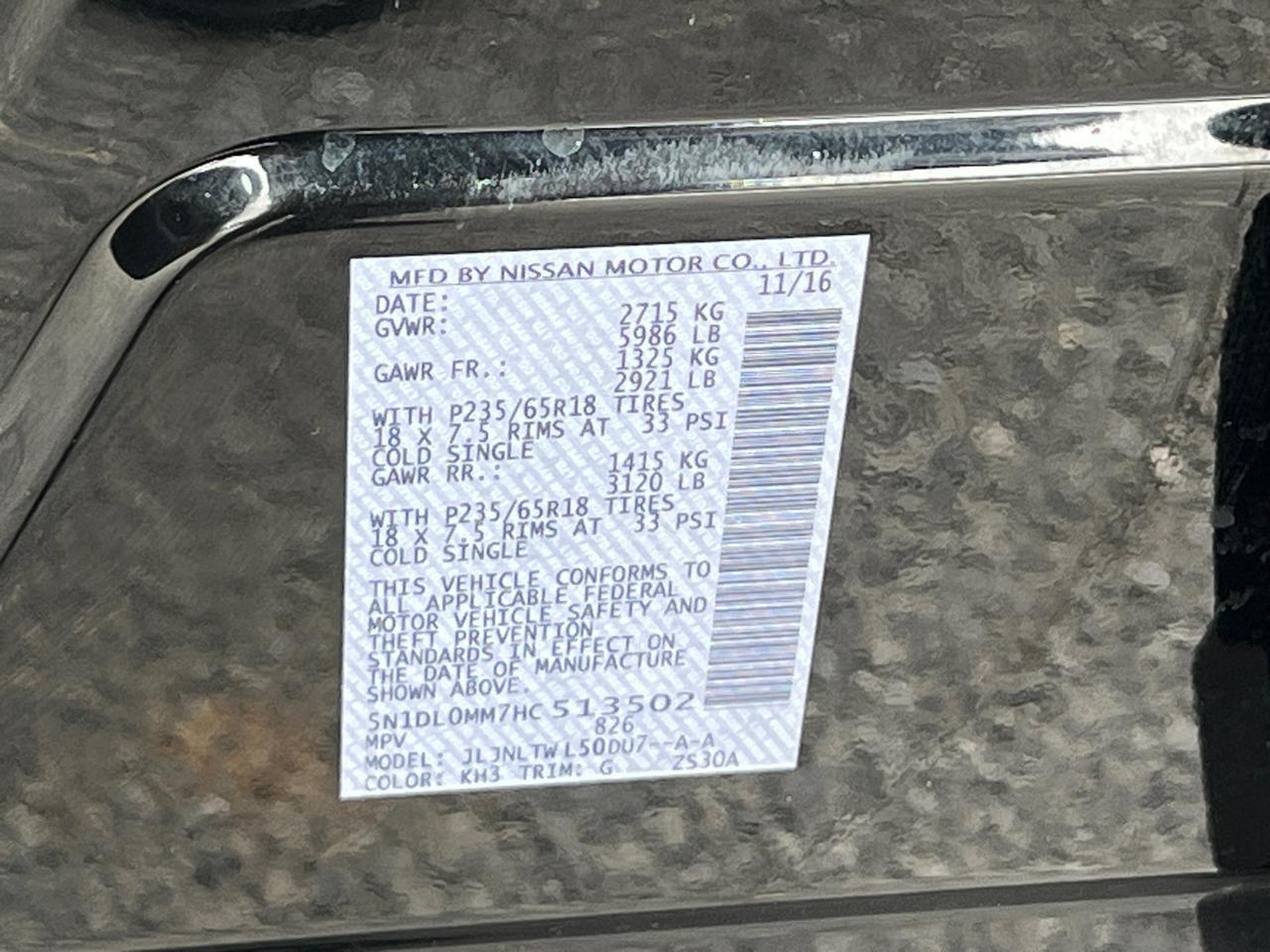 2017 INFINITI QX60 Base Hagerstown MD