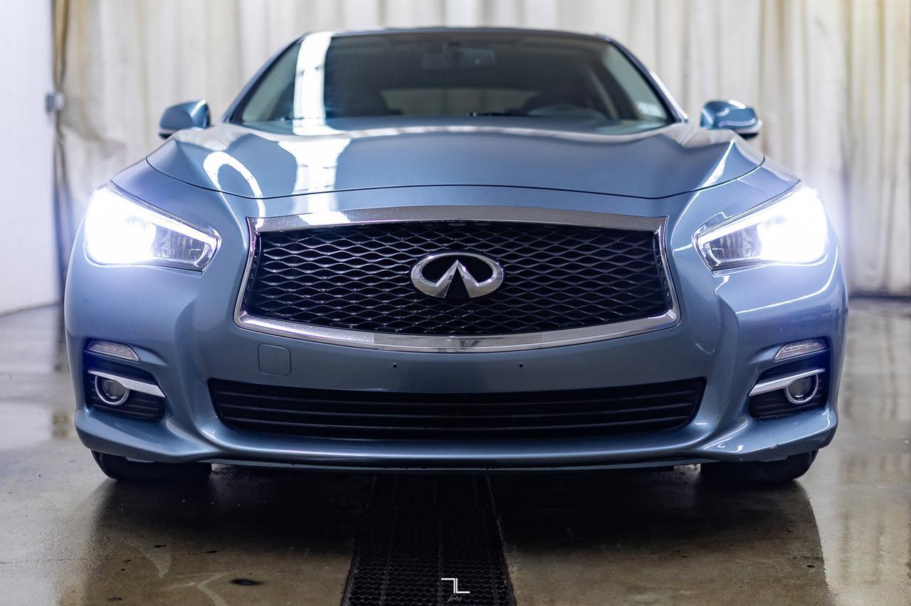 2017 Infiniti Q50 AWD 3.0T Premium Edition Leather Roof Nav Red Deer AB