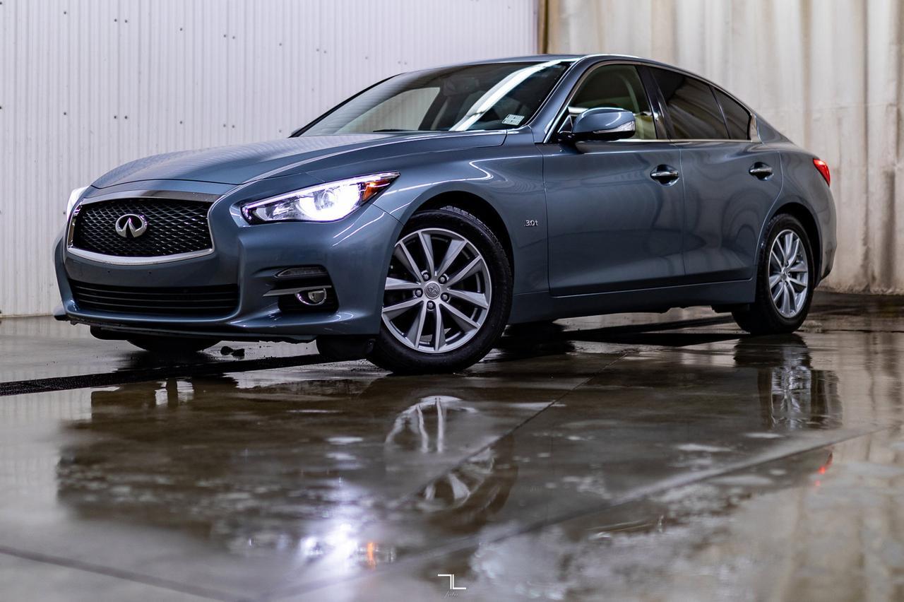 2017 Infiniti Q50 AWD 3.0T Premium Edition Leather Roof Nav Red Deer AB