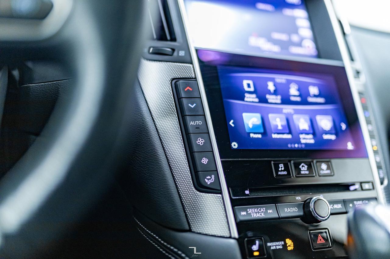 2017 Infiniti Q50 AWD 3.0T Premium Edition Leather Roof Nav Red Deer AB