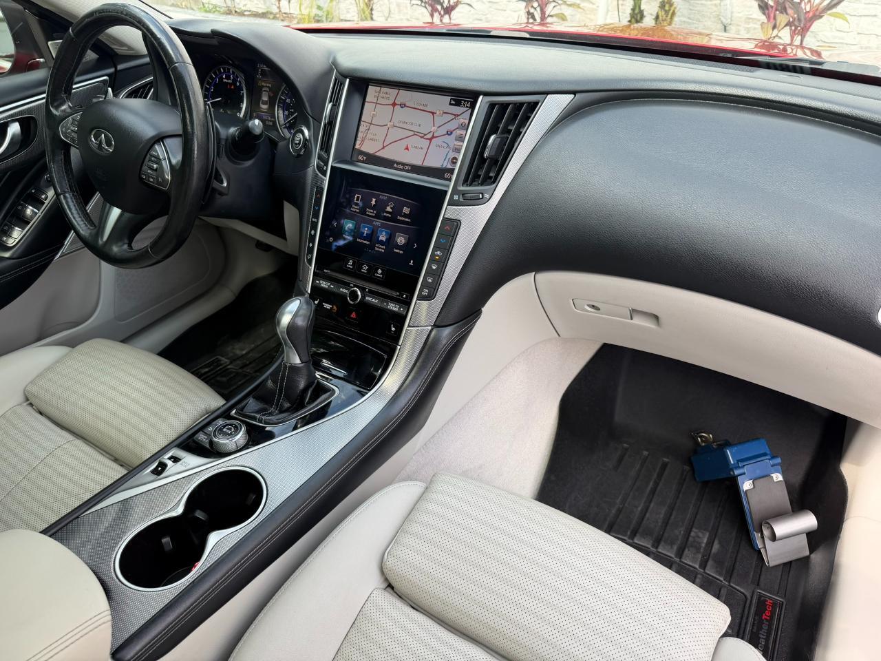 2017 Infiniti Q50 Red Sport 400 AWD Jacksonville FL