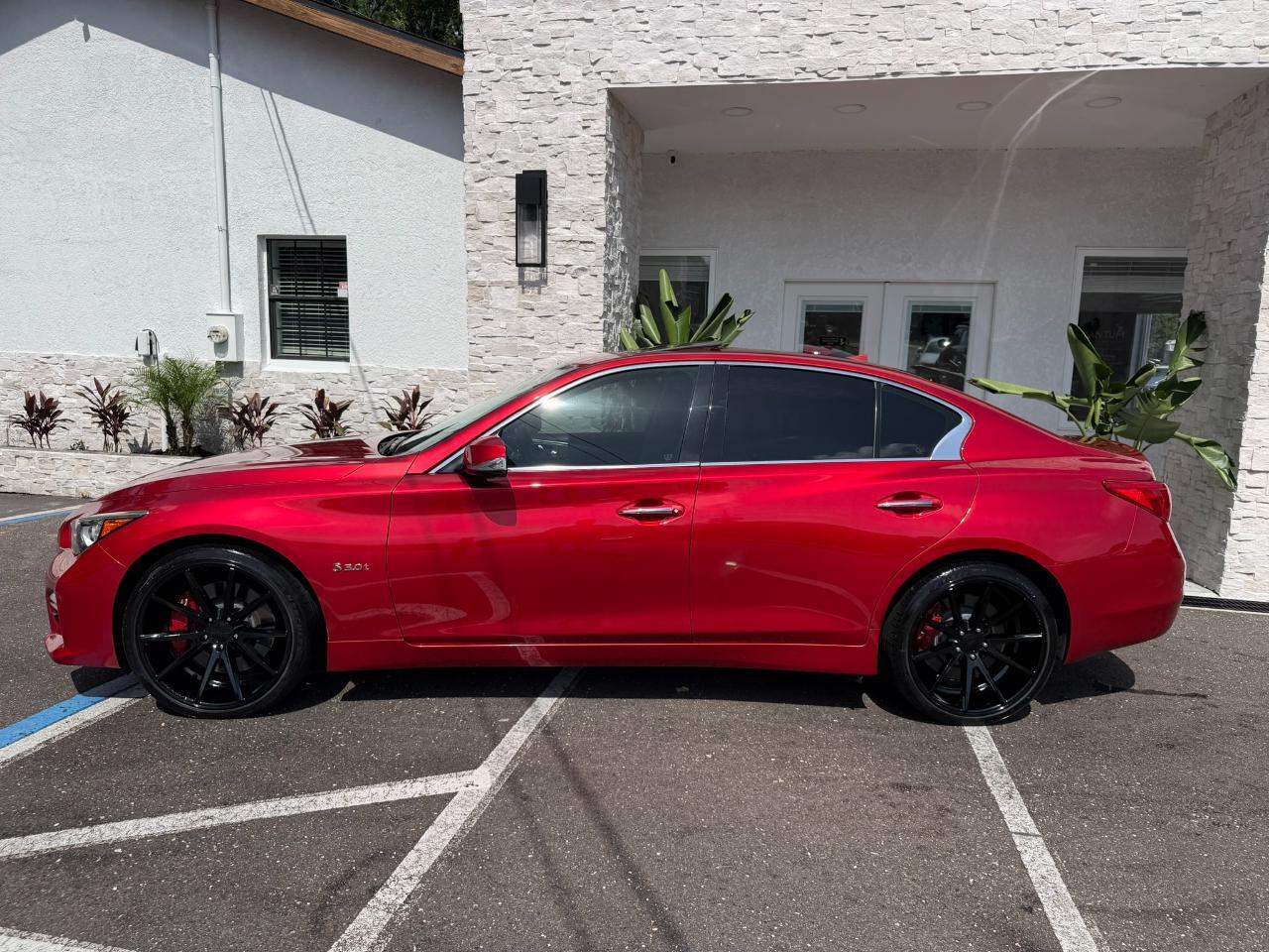 2017 Infiniti Q50 Red Sport 400 AWD