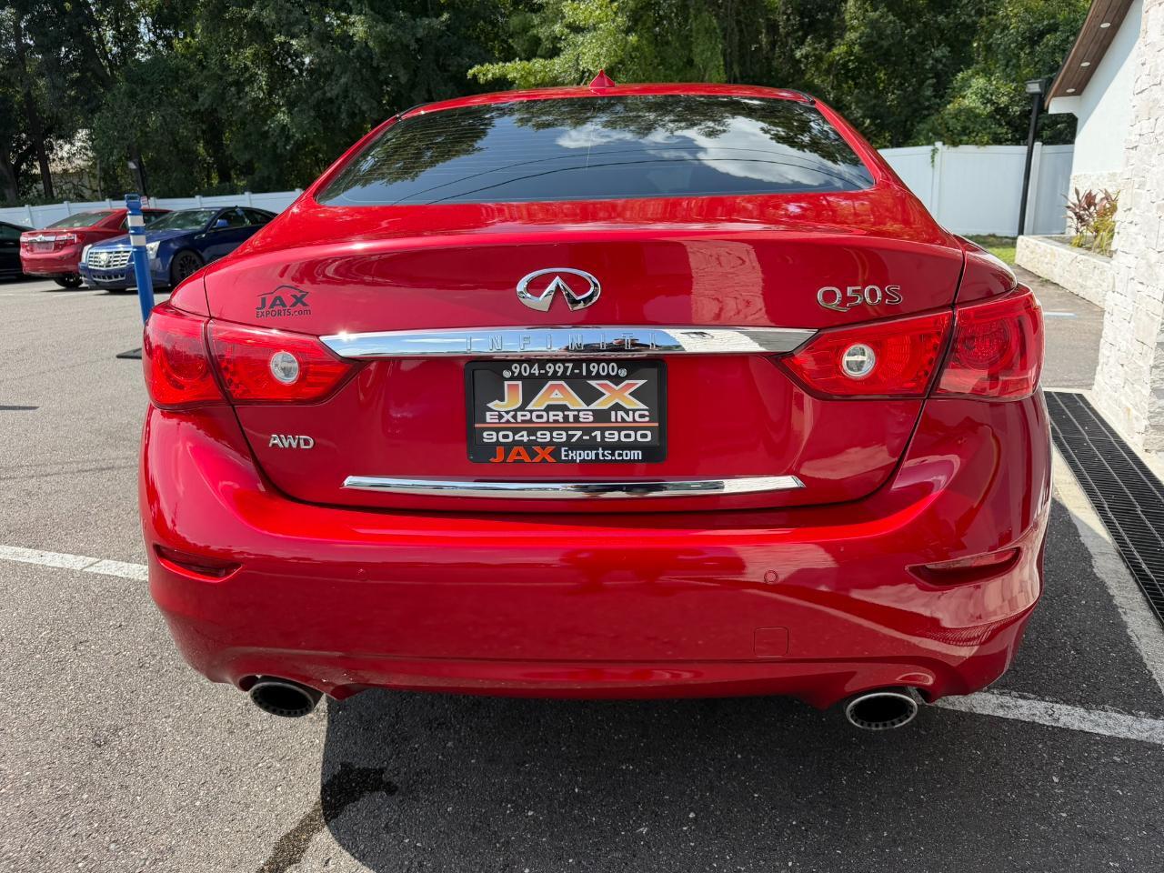 2017 Infiniti Q50 Red Sport 400 AWD Jacksonville FL