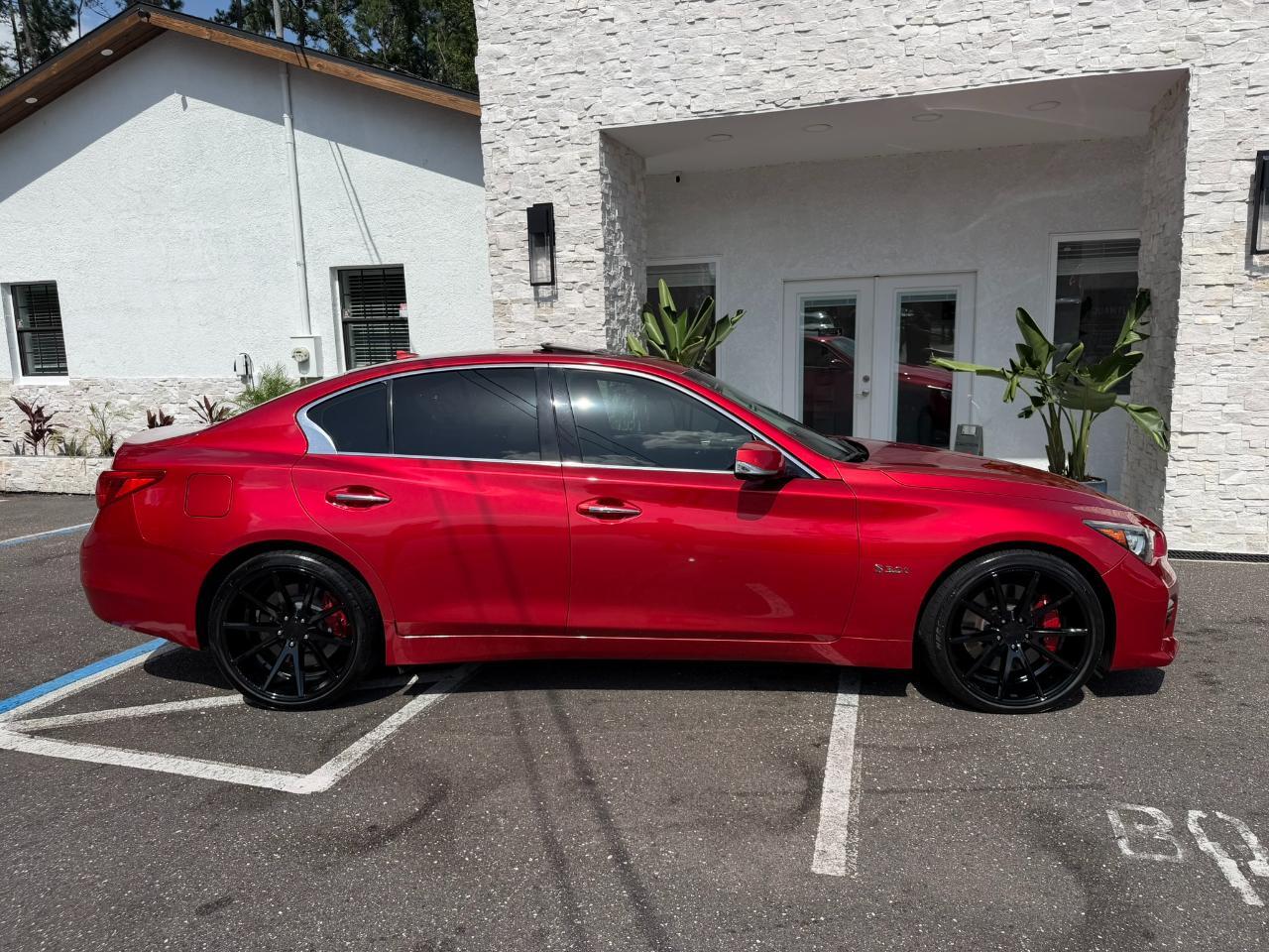 2017 Infiniti Q50 Red Sport 400 AWD Jacksonville FL