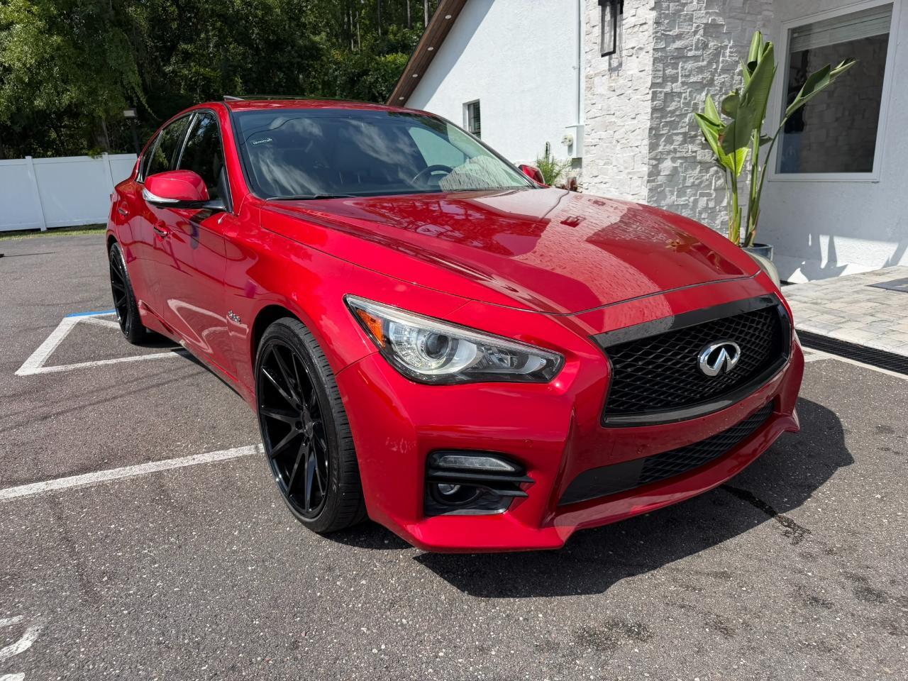 2017 Infiniti Q50 Red Sport 400 AWD Jacksonville FL