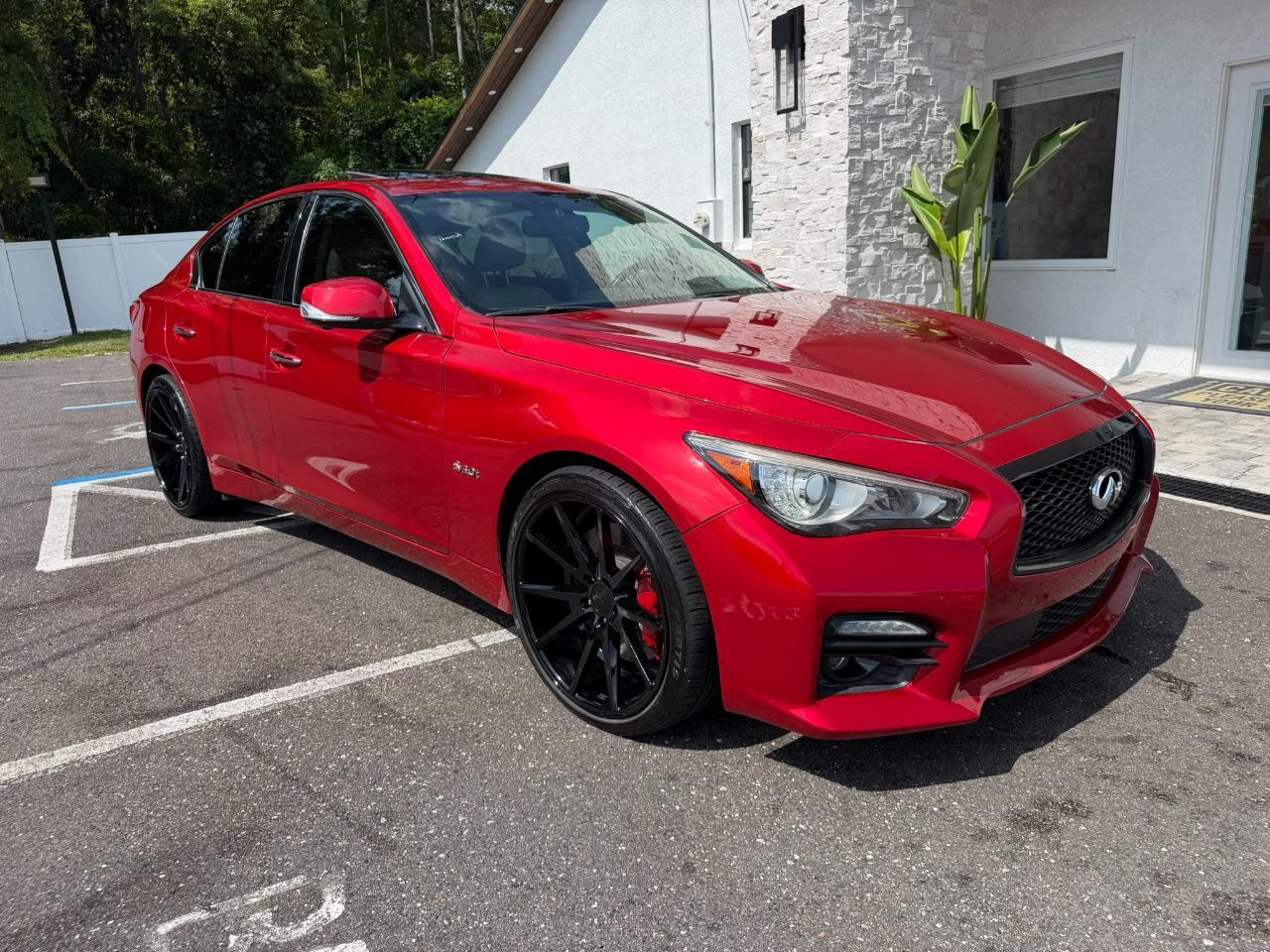 2017 Infiniti Q50 Red Sport 400 AWD Jacksonville FL
