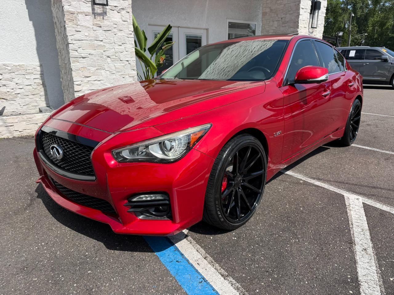 2017 Infiniti Q50 Red Sport 400 AWD