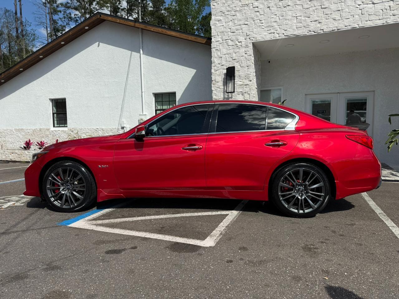 2017 Infiniti Q50 Red Sport 400 AWD